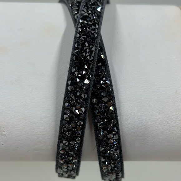 NEW Origami Owl Double Wrap Hematite Crystal Bracelet - Picture 1 of 5